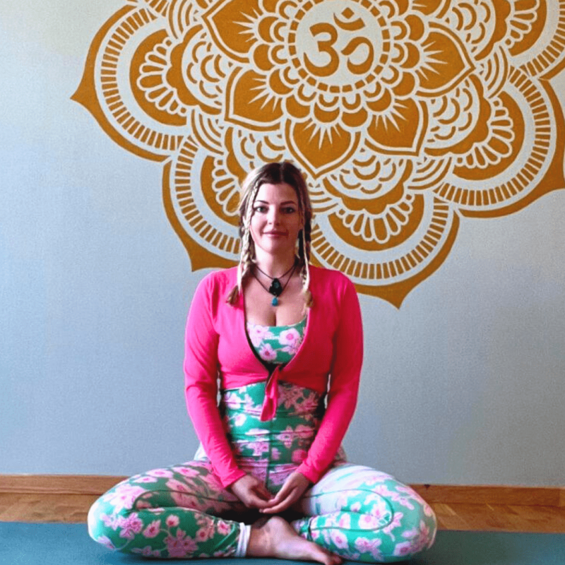 Gloriana Åsasdotter, yogalärare på Studio Frid